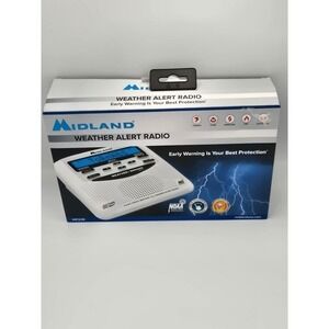Midland WR120B NOAA Weather Alert Radio Weather Radio AM FM Emergency Broadcast